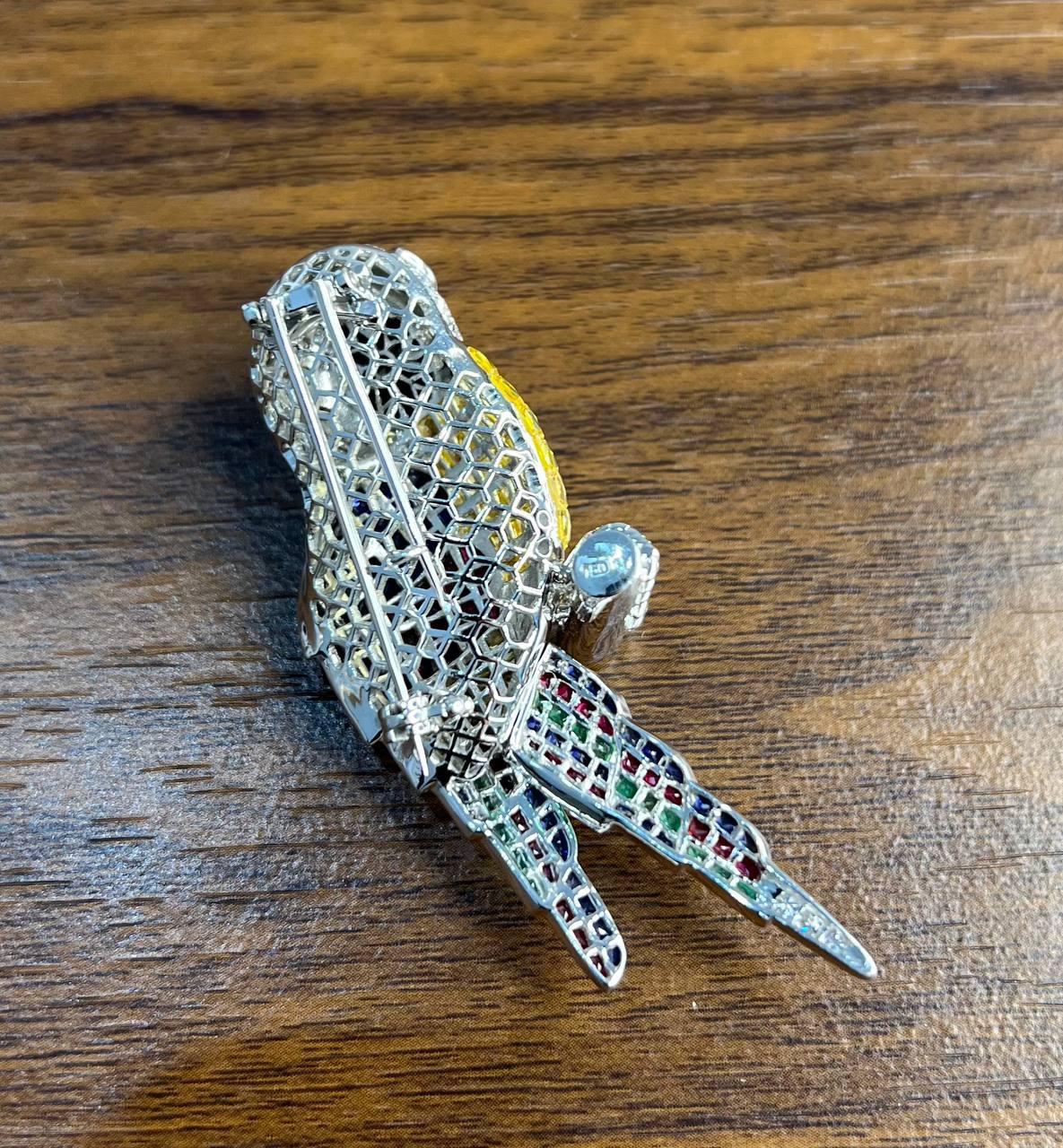 Invisible Setting Fancy Cut Sapphire Ruby Emerald… - image 6