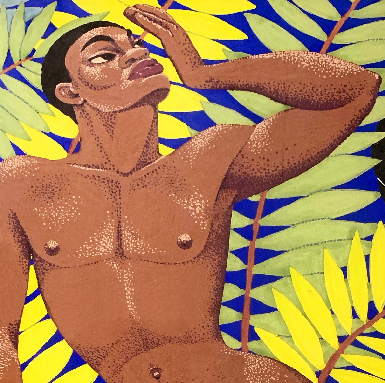 nude black male art