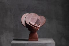 Sculpture en marbre rouge « Involucro » d'Andrea Grassi, Italie – années 1970