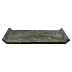 Io Marble Platter by On.Entropy in Green, Modern Desk Accessory