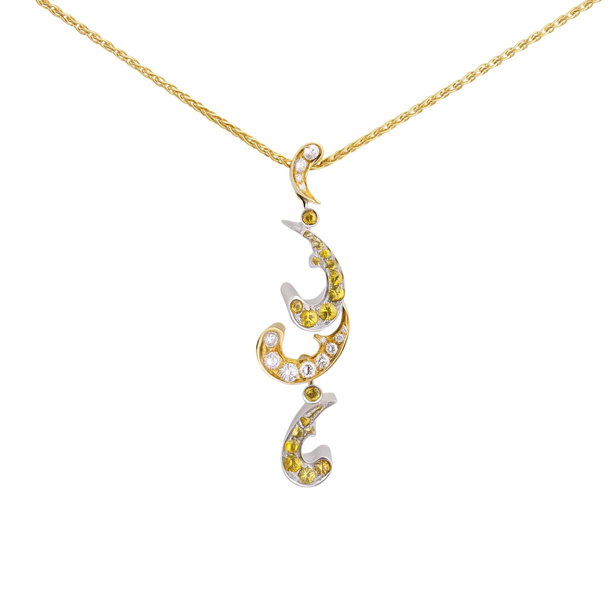 IO SI by Stefan Hafner Necklace
18K White Gold
Diamond: 0.53ctw
Sapphire: 1.03ctw
Italian made
Retail price: $10,150.00
SKU: BLU01898