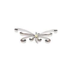 IO SI 18K White Gold 2.31ctw Diamond Pin