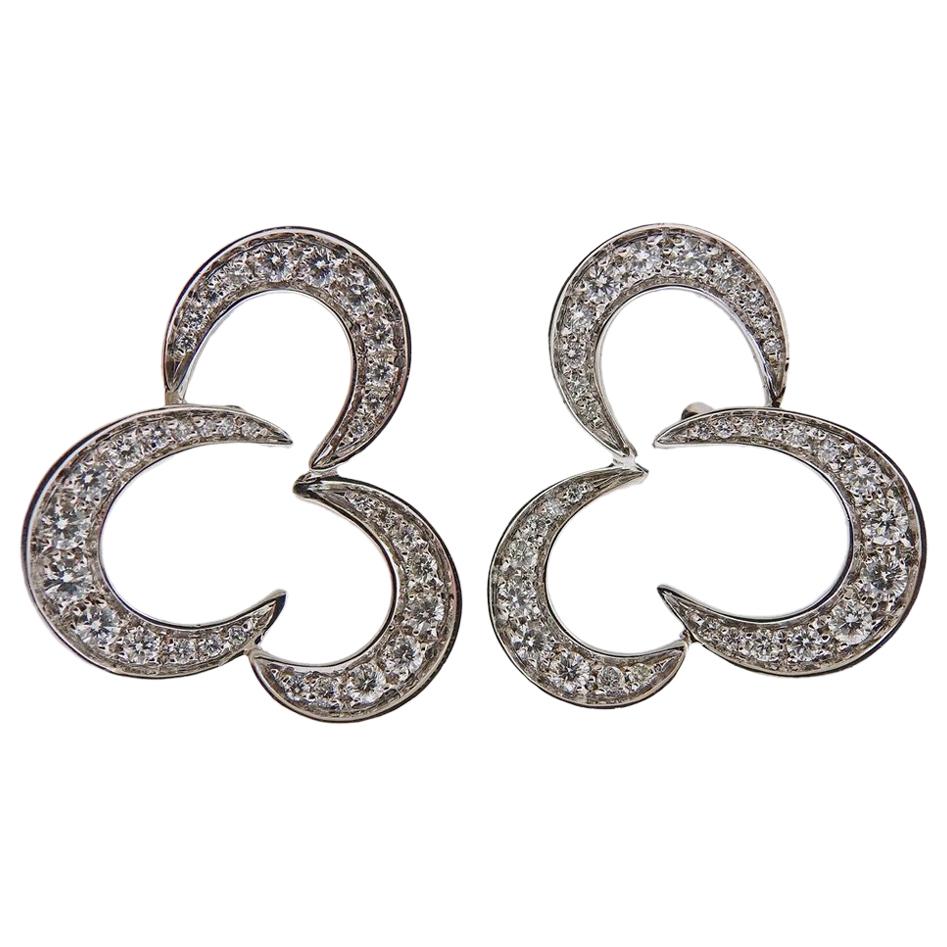 Io Si Gold Diamond Earrings