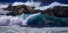 BY THE SEA II - Paysage / Réalisme / Grèce / Beach / Vagues ondulantes