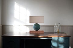 IOI Table Lamp in Copper and Silk Velvet