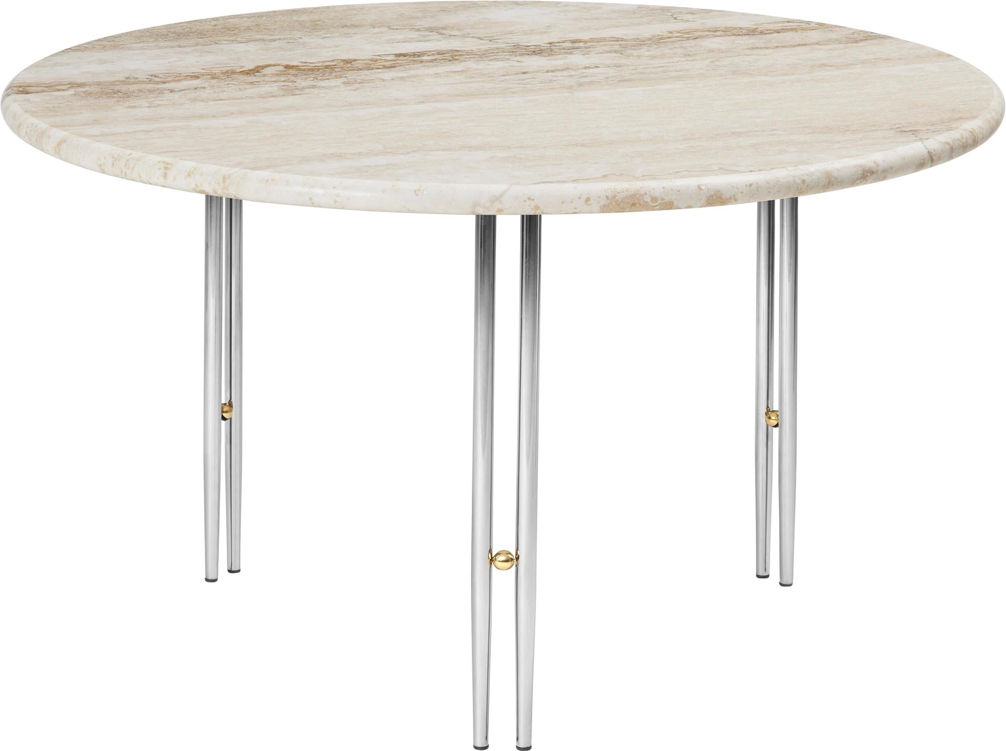 ‘IOI’ Travertine Side Table by GamFratesi for GUBI For Sale 7