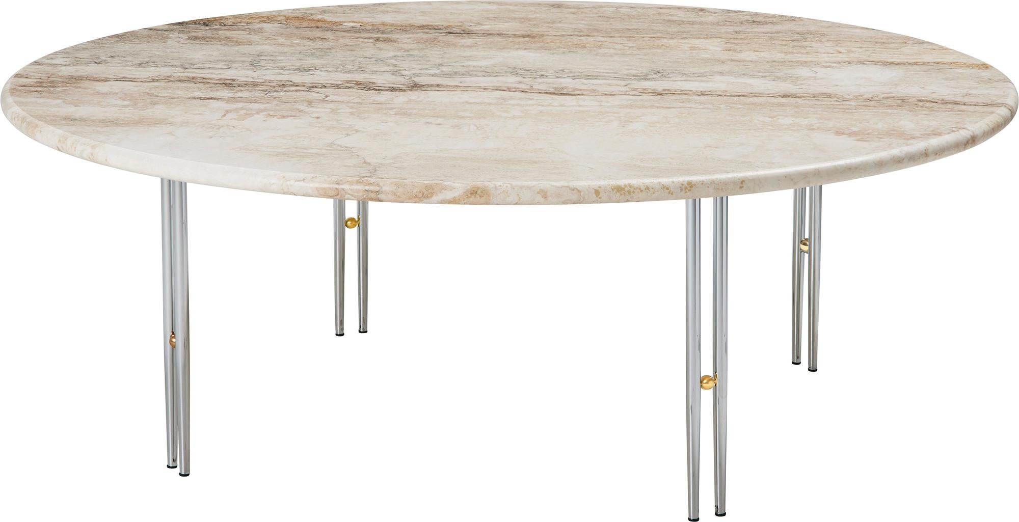 ‘IOI’ Travertine Side Table by GamFratesi for GUBI For Sale 8