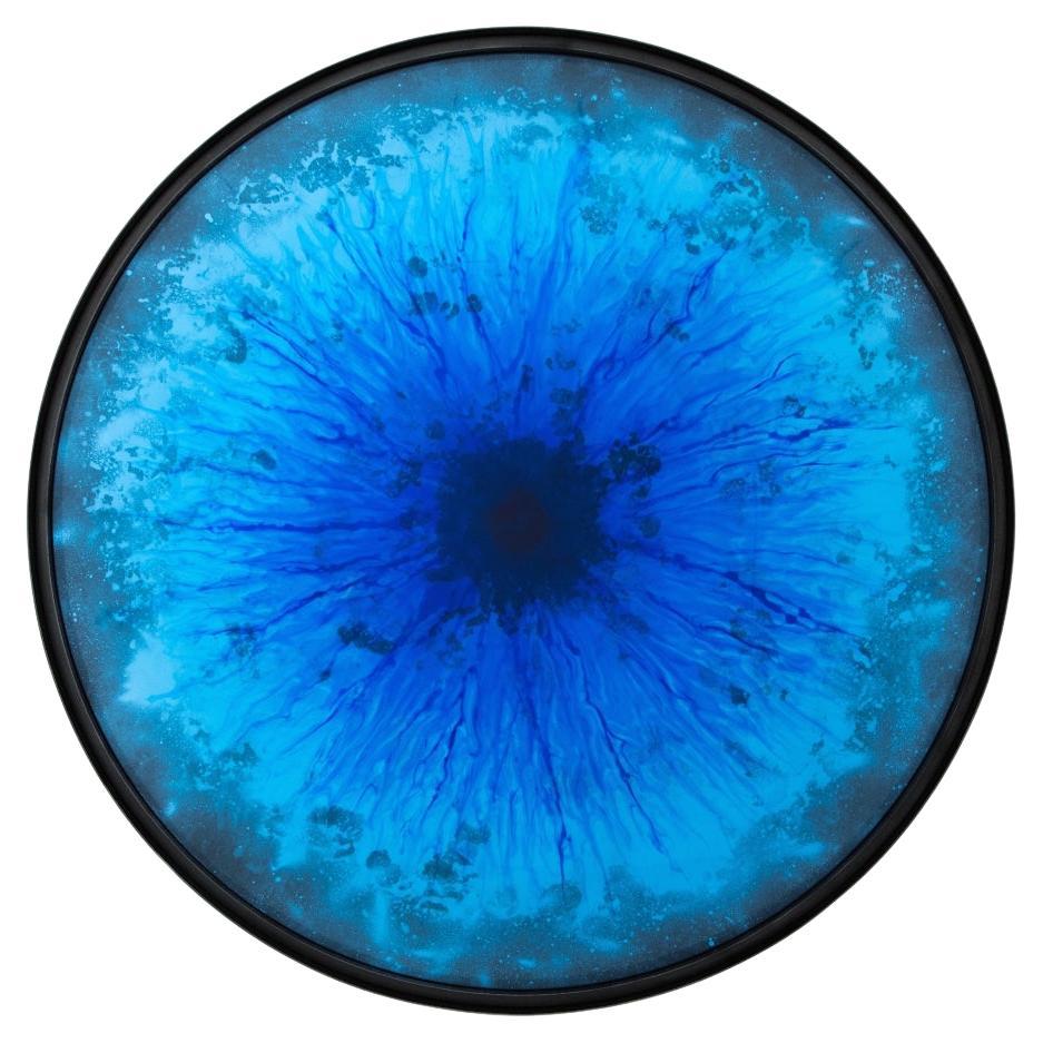 Ionian Iris Mirror by Tom Palmer For Sale