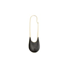 Ionic Mpingo Earring - 18k gold