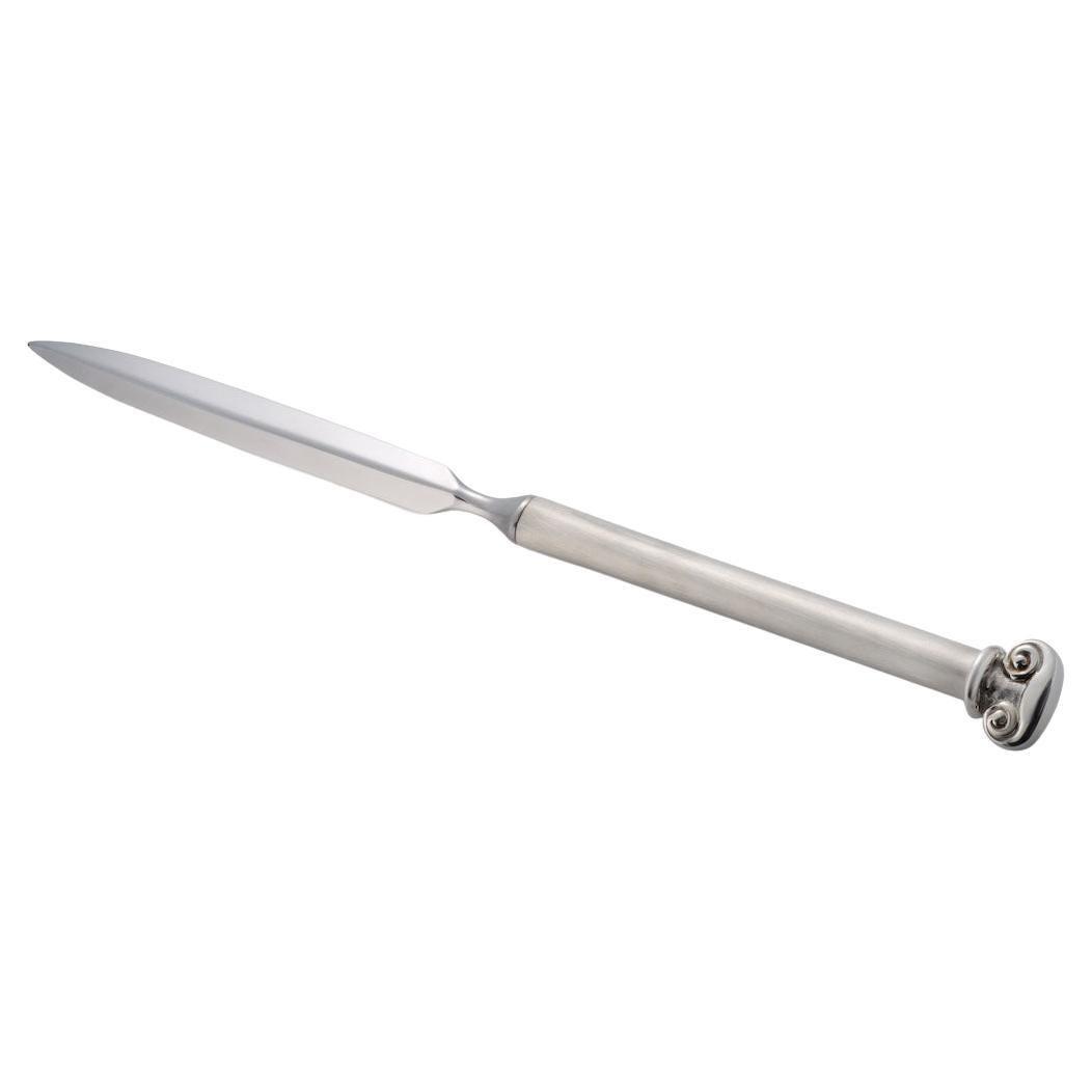 Ionic Sterling Silver Letter Opener For Sale