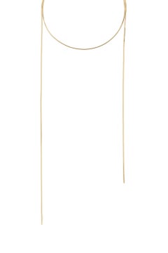 Iosselliani 18 Karat Gold Threads Mid-century Modern Necklace