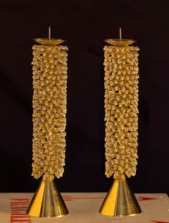 Candlestick in Brass from Iosselliani Design Circus Collection