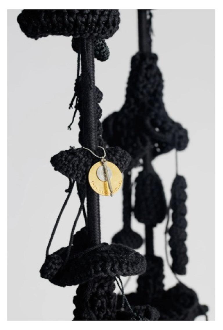 Hand-Knotted Black Forest Swing, Iota, Represented by Tuleste Factory