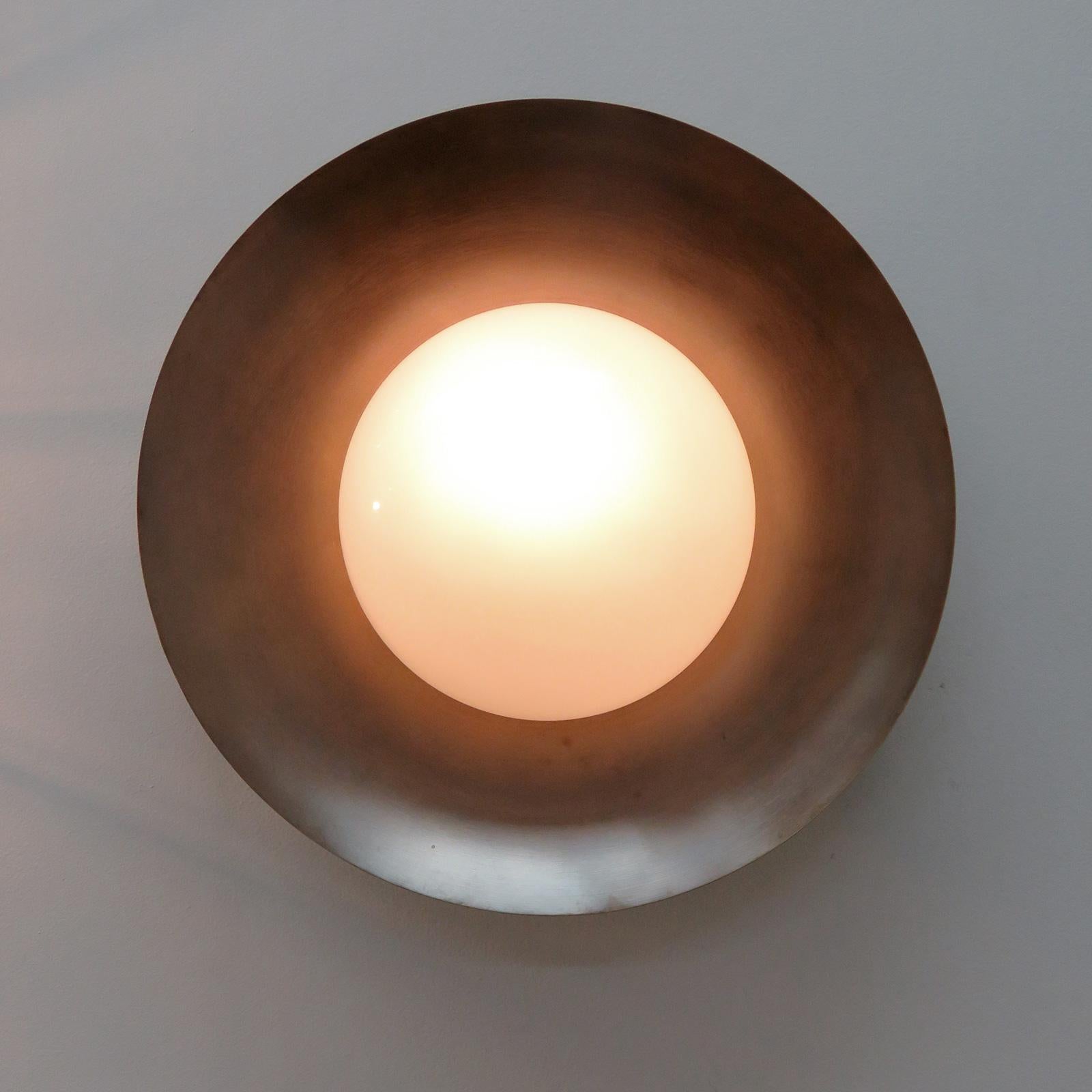 Brass Iowa Flushmount by Gallery L7 For Sale
