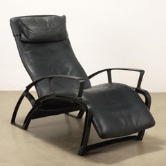 „IP 84 S“  Ledersessel von Ferdinand A. Porsche für Poltrona Frau 1980er Jahre