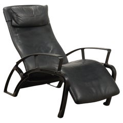 'IP 84 S'  leather Armchair by Ferdinand A. Porsche for Poltrona Frau 1980s
