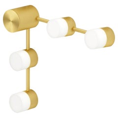 IP Backstage C4 Satin Brass Wall Light by Emilie Cathelineau