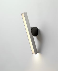 Ip Calee V3 Satin Nickel and Brass Wall Light by POOL