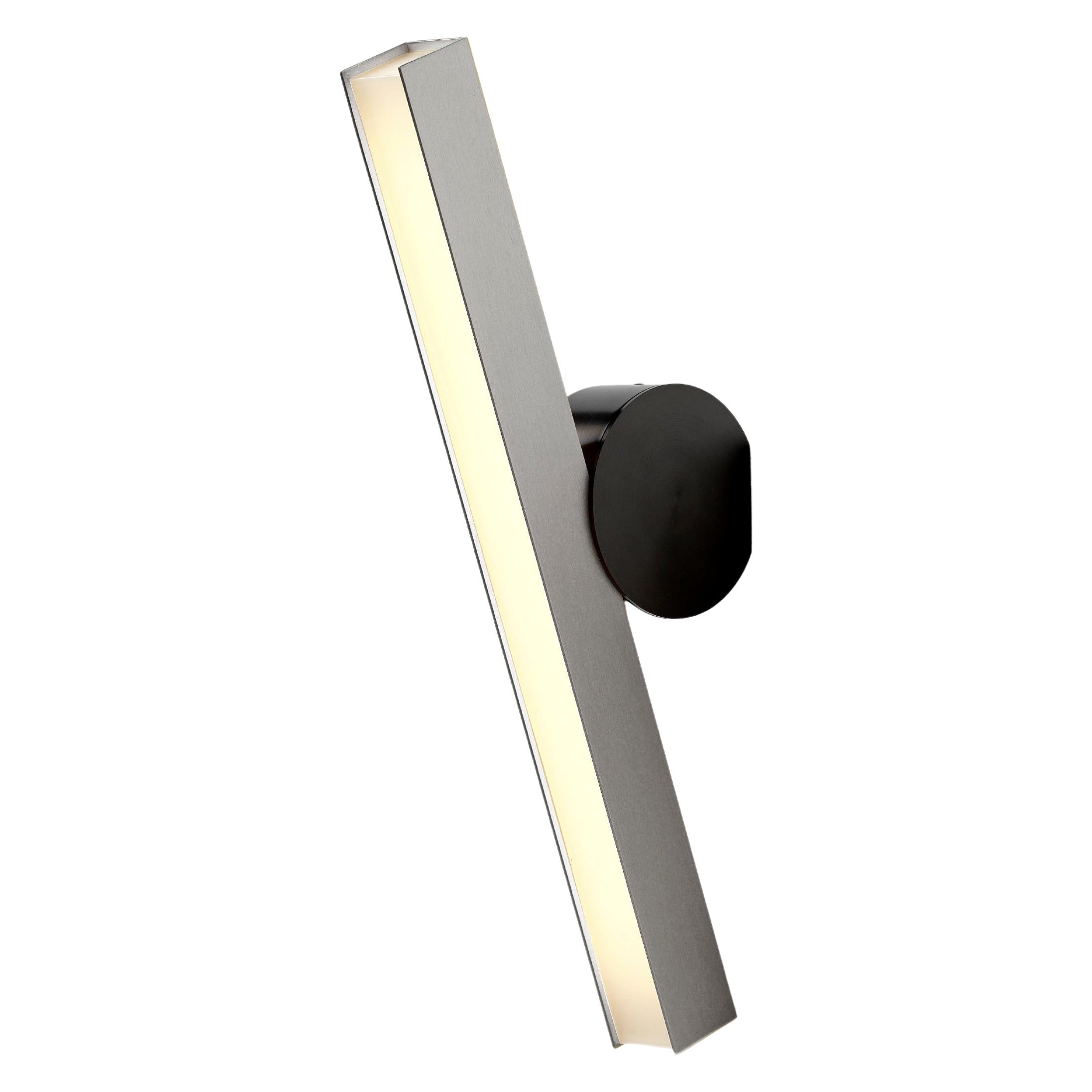 Ip Calee V3 Satin Nickel and Brass Wall Light by POOL For Sale