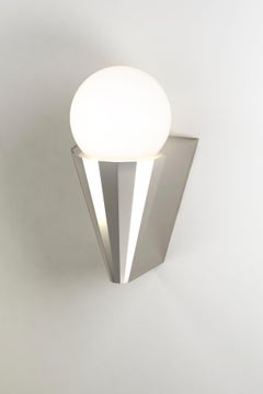 Ip Cornet Polished Nickel Wall Light by Emilie Cathelineau
