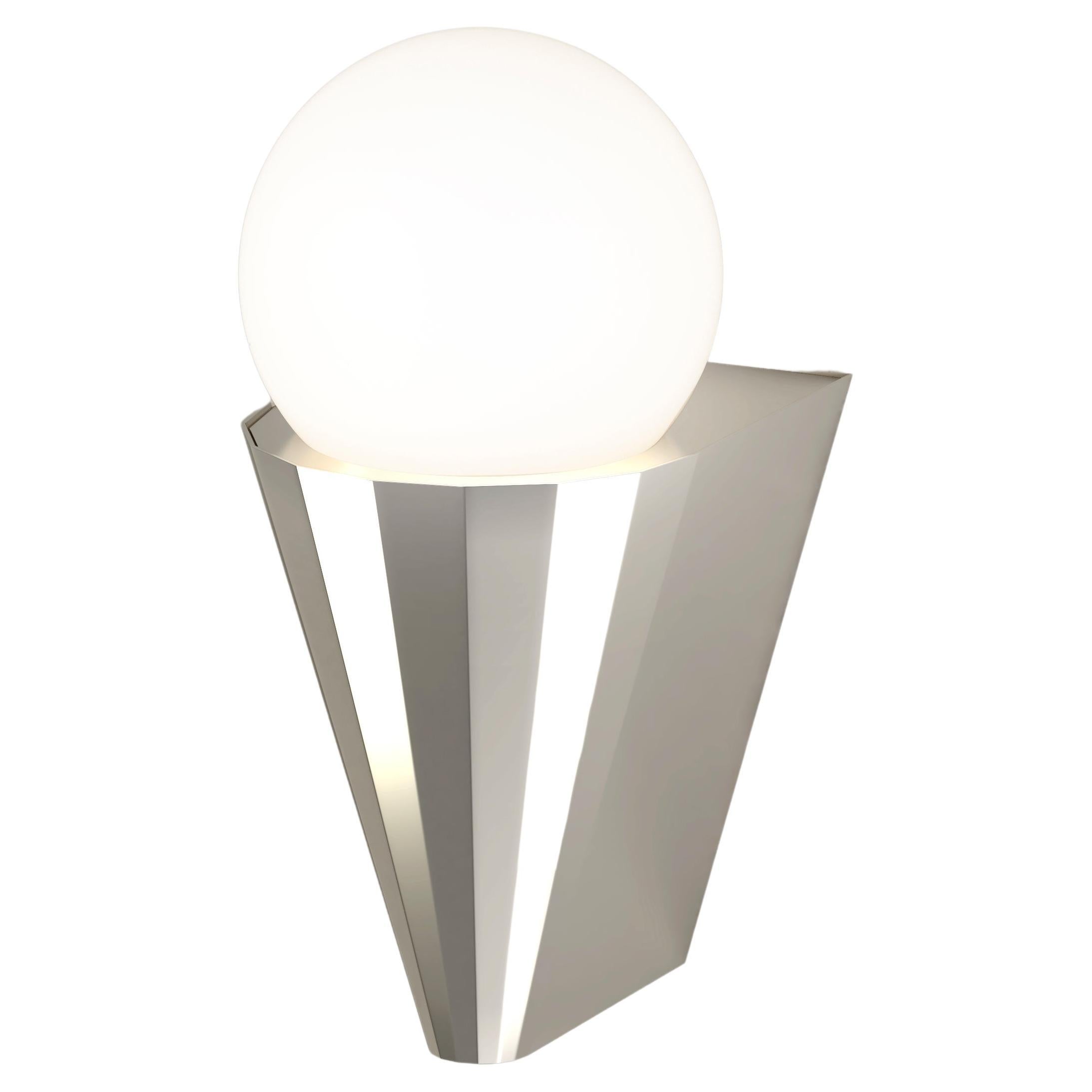 IP Cornet Polished Nickel Wall Light by Emilie Cathelineau