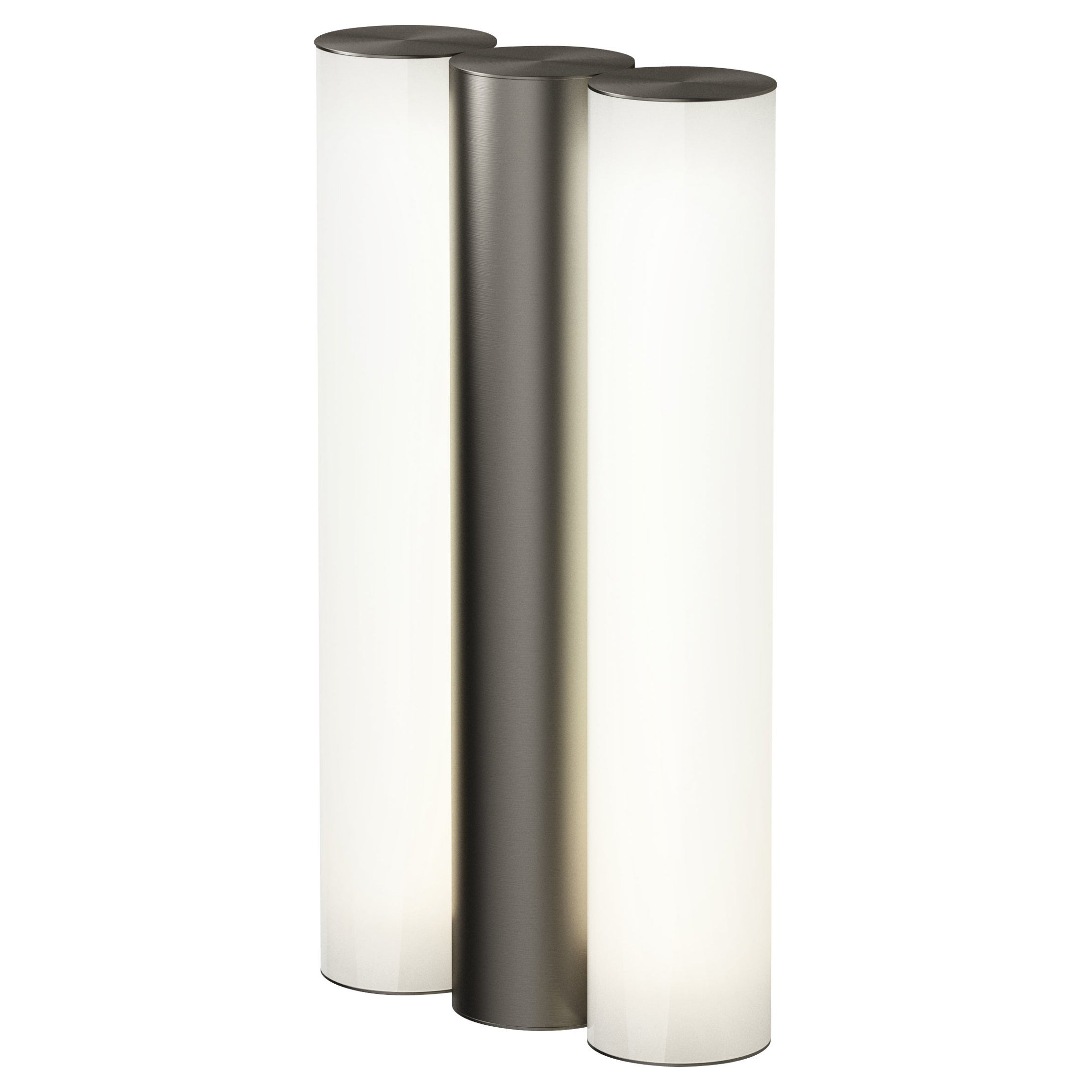 IP Gamma Satin Graphite Wall Light by Sylvain Willenz For Sale
