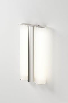 Ip Gamma Satin Nickel Wall Light by Sylvain Willenz