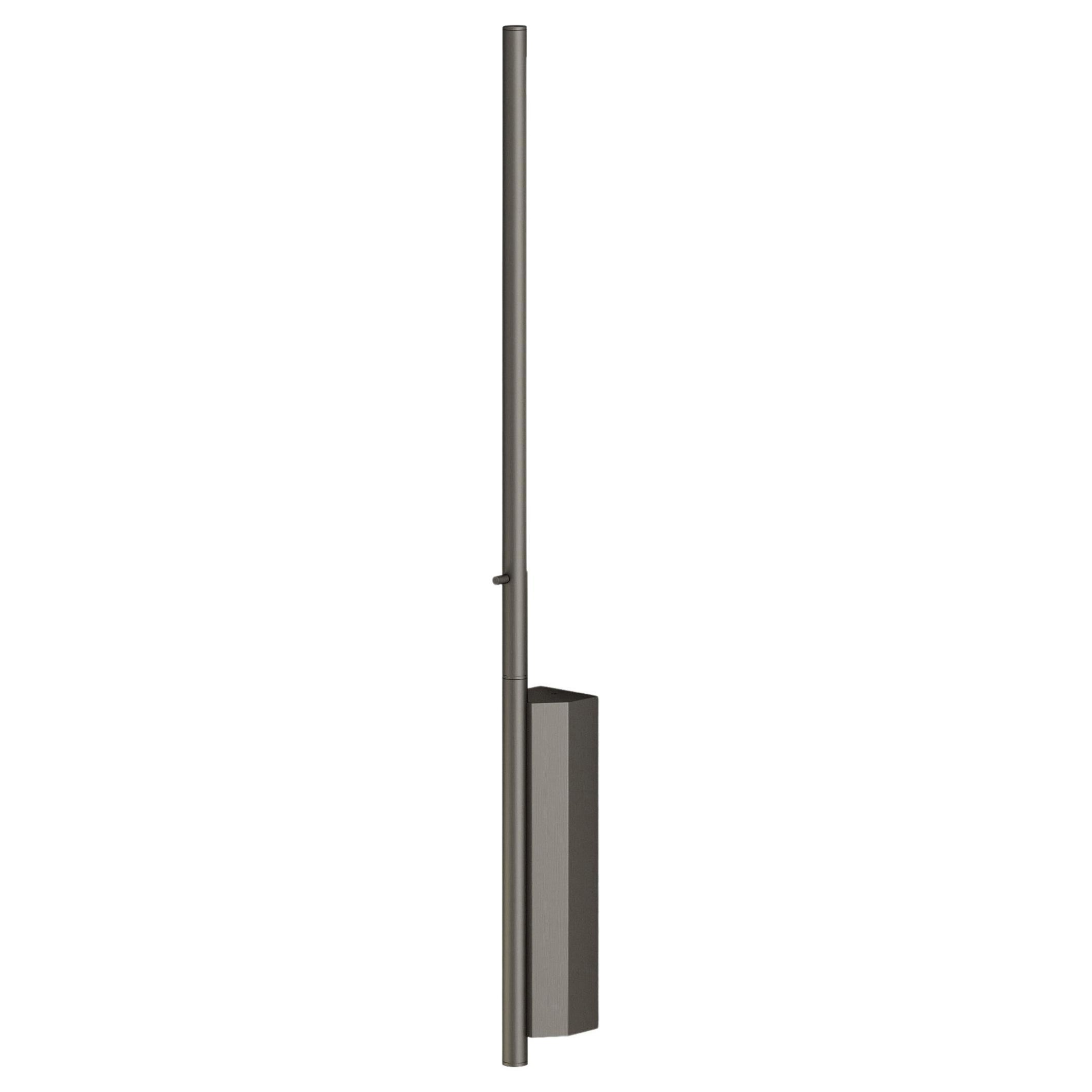 Applique murale IP Link 580 en graphite satiné d'Emile Cathelineau