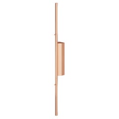IP Link Double 610 Satin Copper Wall Light by Emilie Cathelineau