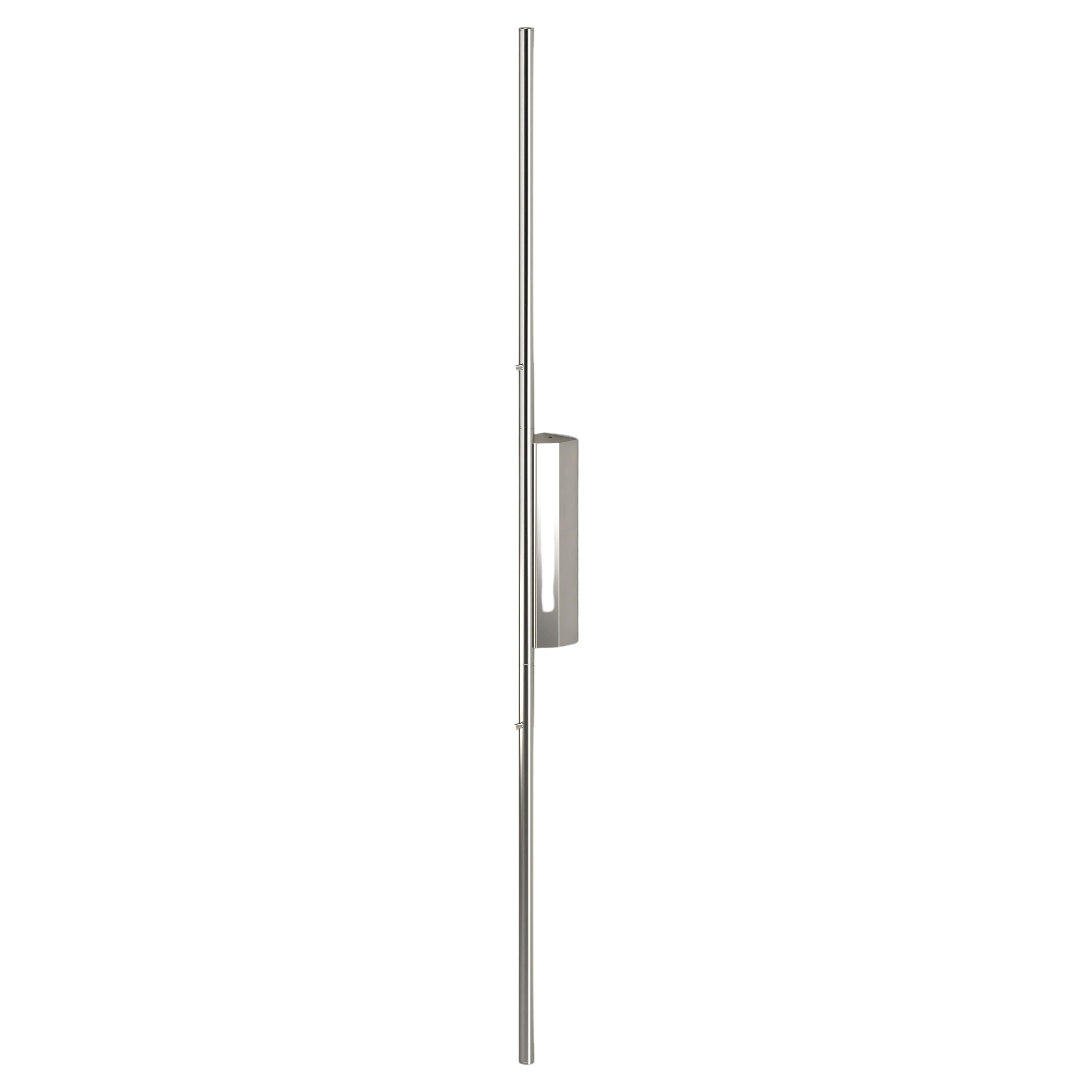 IP Link Double 960 Polished Nickel Wall Light by Emilie Cathelineau For Sale
