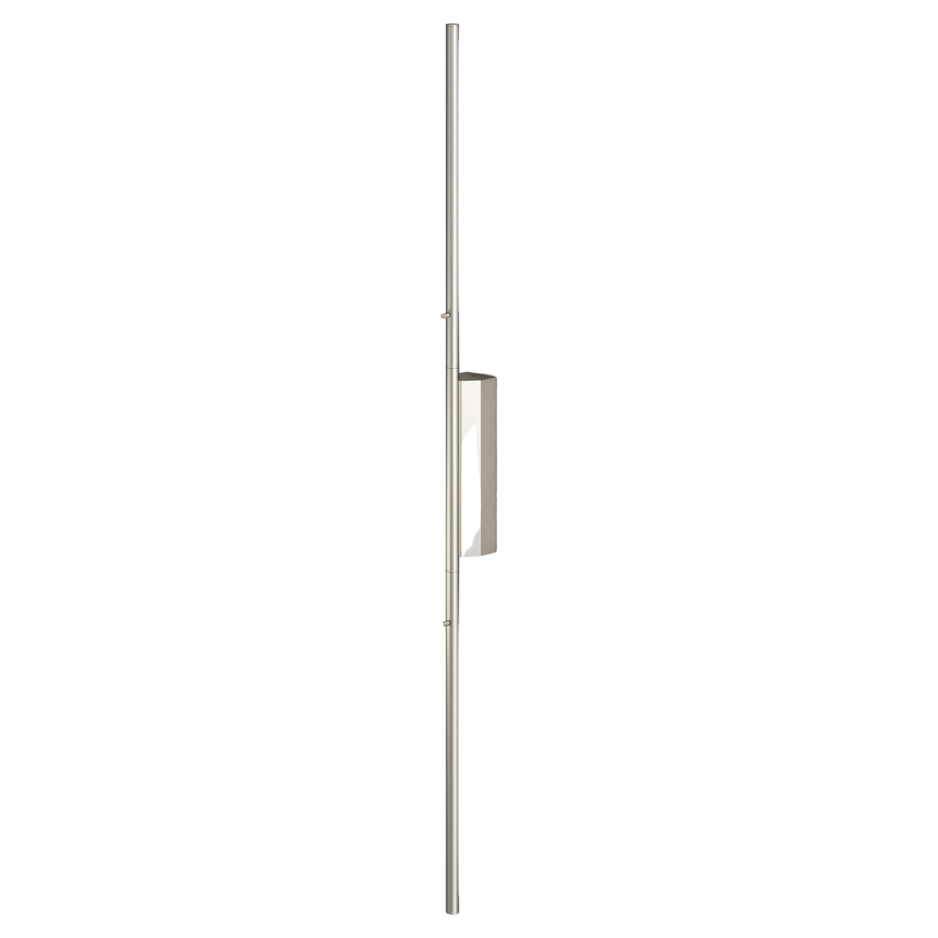IP Link Double 960 Satin Nickel Wall Light by Emilie Cathelineau For Sale