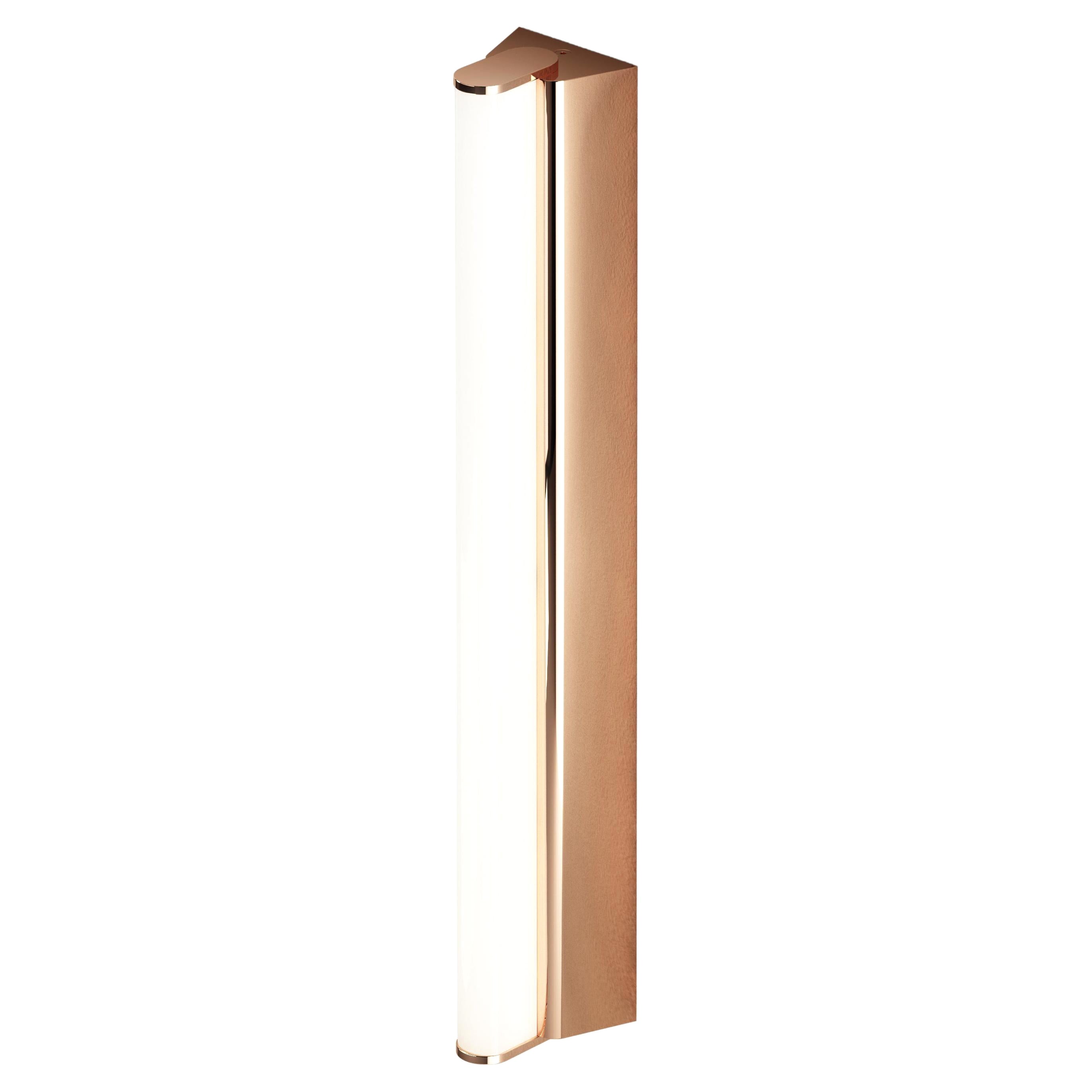 Ip Metrop 325 Polished Copper Wall Light by Emilie Cathelineau For Sale