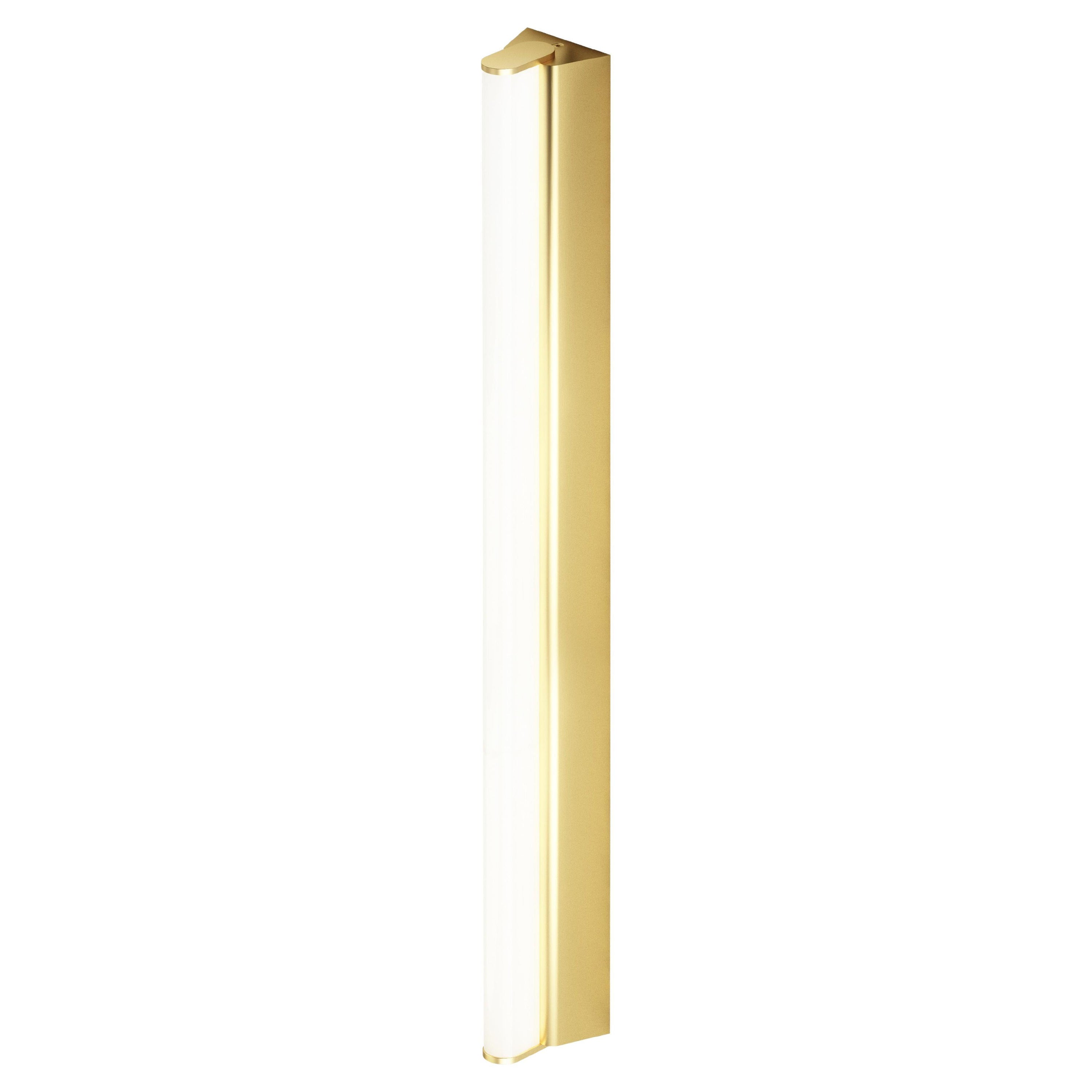 Ip Metrop 525 Satin Brass Wall Light by Emilie Cathelineau For Sale