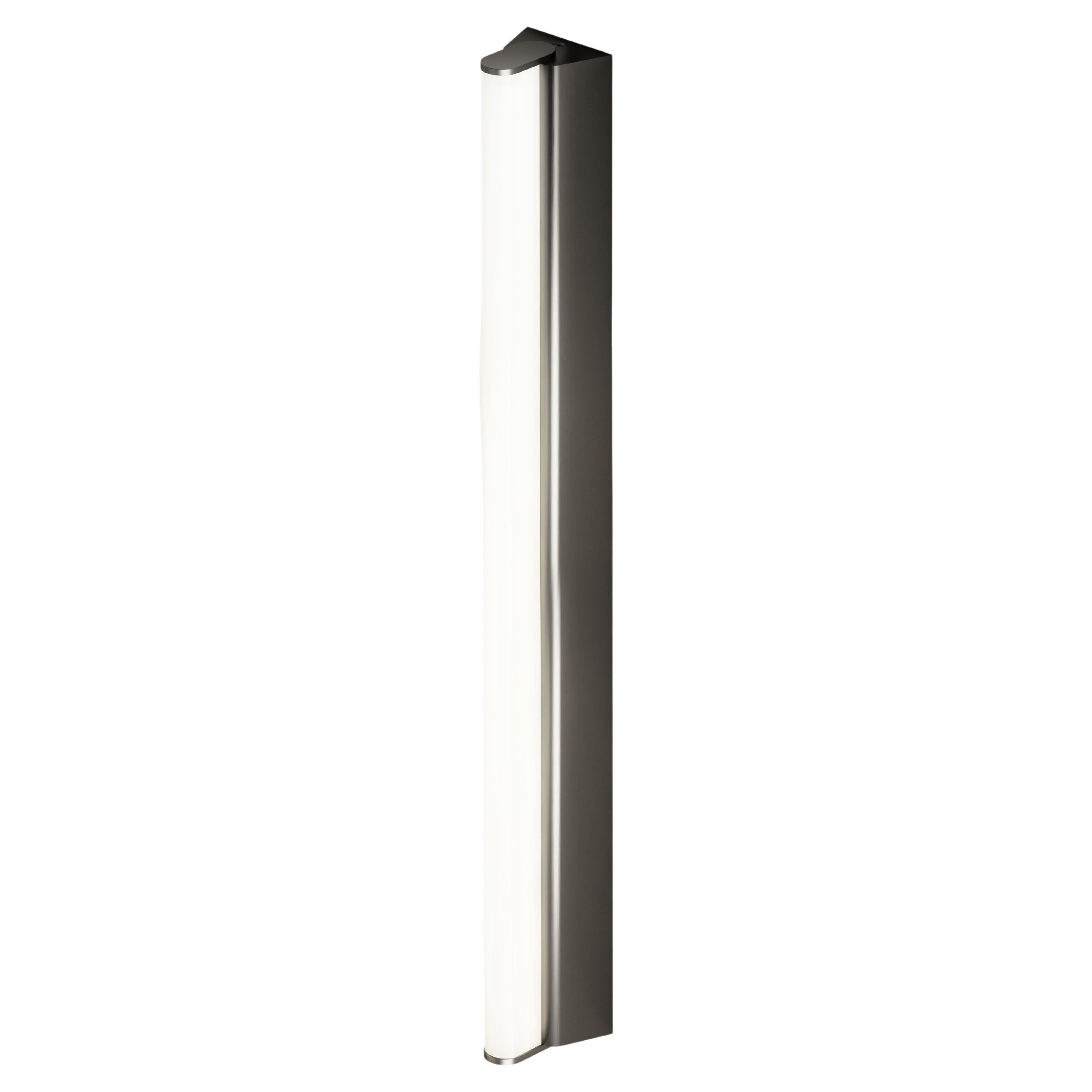 Ip Metrop 525 Satin Graphite Wall Light by Emilie Cathelineau For Sale
