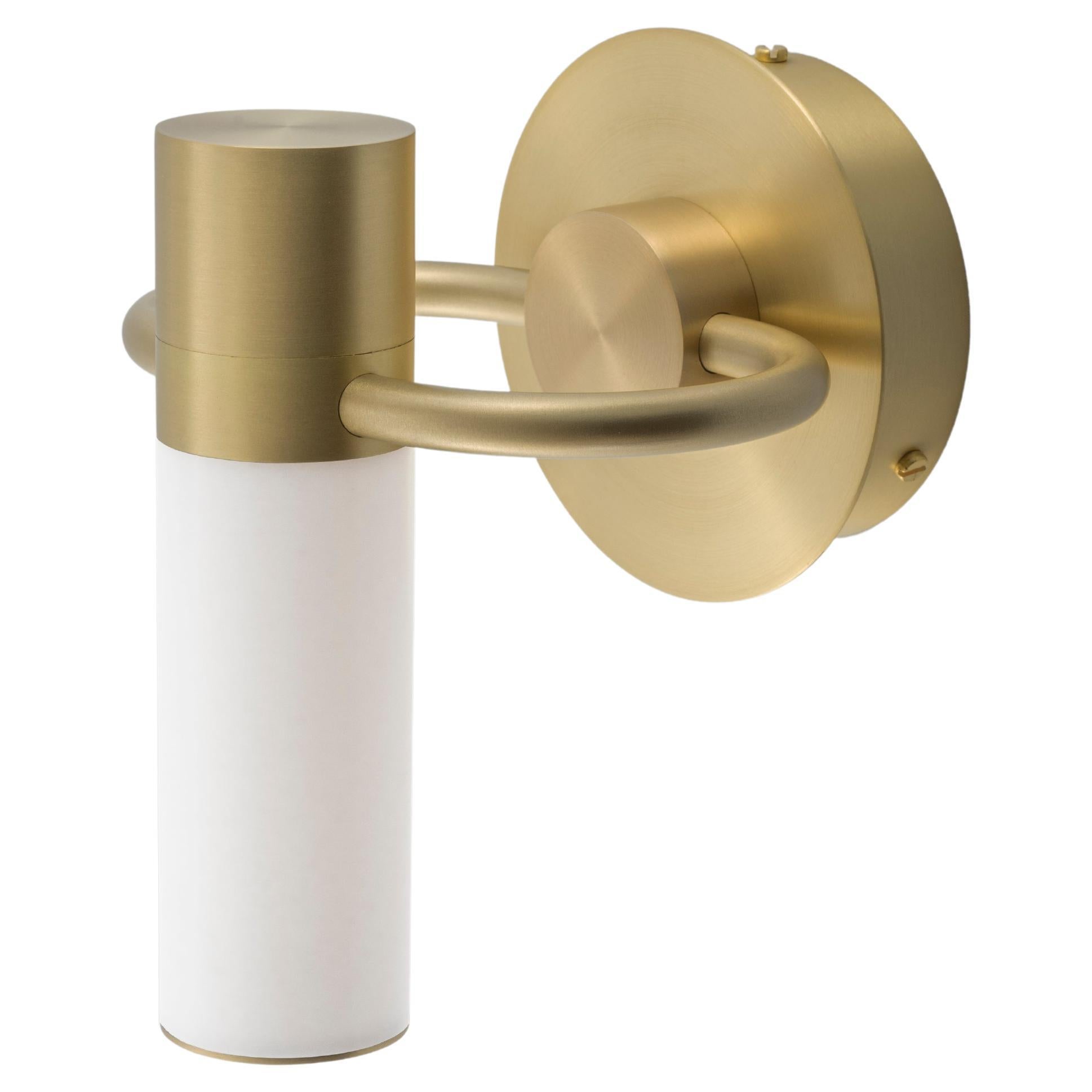 Ip Storm Satin Brass Wall Light by Emilie Cathelineau For Sale