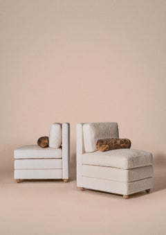 Ipanema Lounge Chair in Snow by Laura Gonzalez