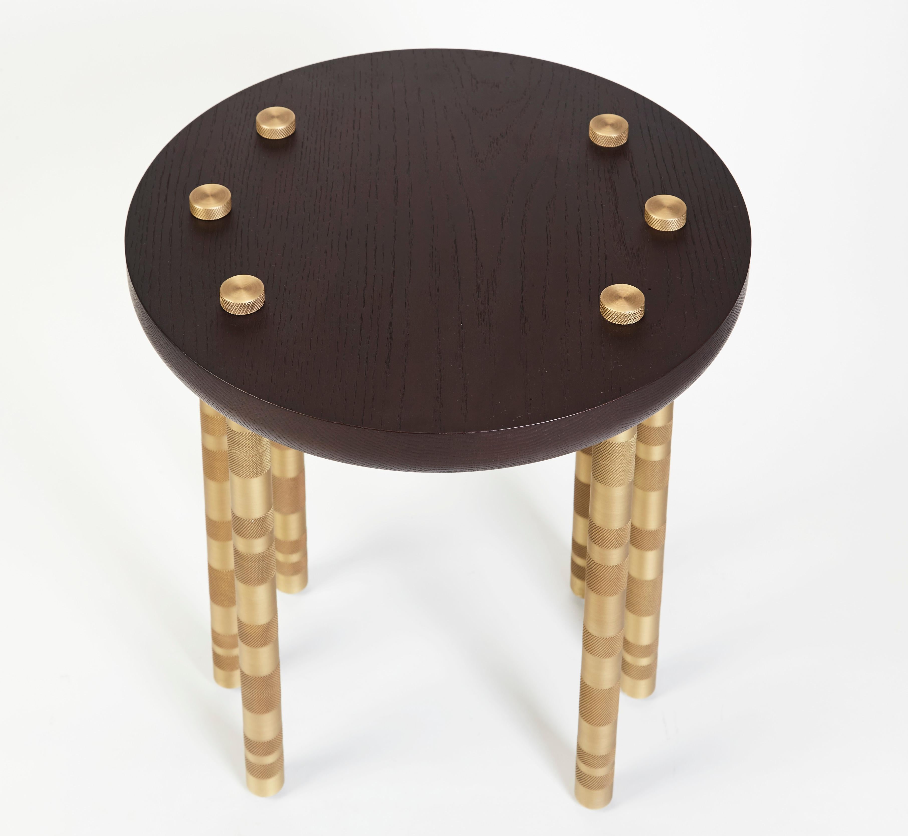 Ipanema Brass Side Table by DUISTT In New Condition For Sale In Geneve, CH