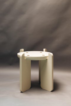 21st Century Ipanema Side Table, in Lacquered Wood, by Duistt