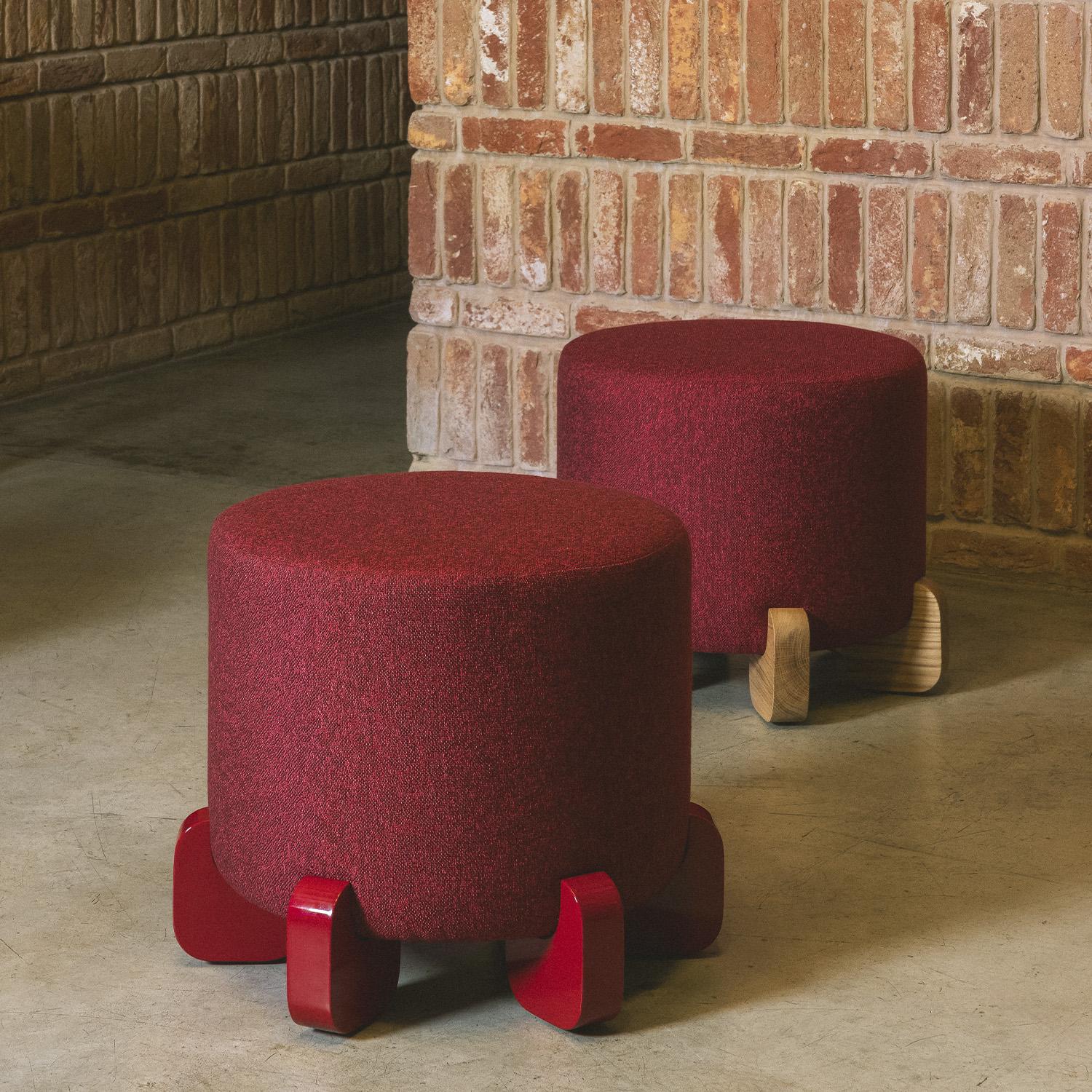 Tabouret Ipanema, pieds en chêne naturel par Duistt Neuf - En vente à Leça da Palmeira, PT