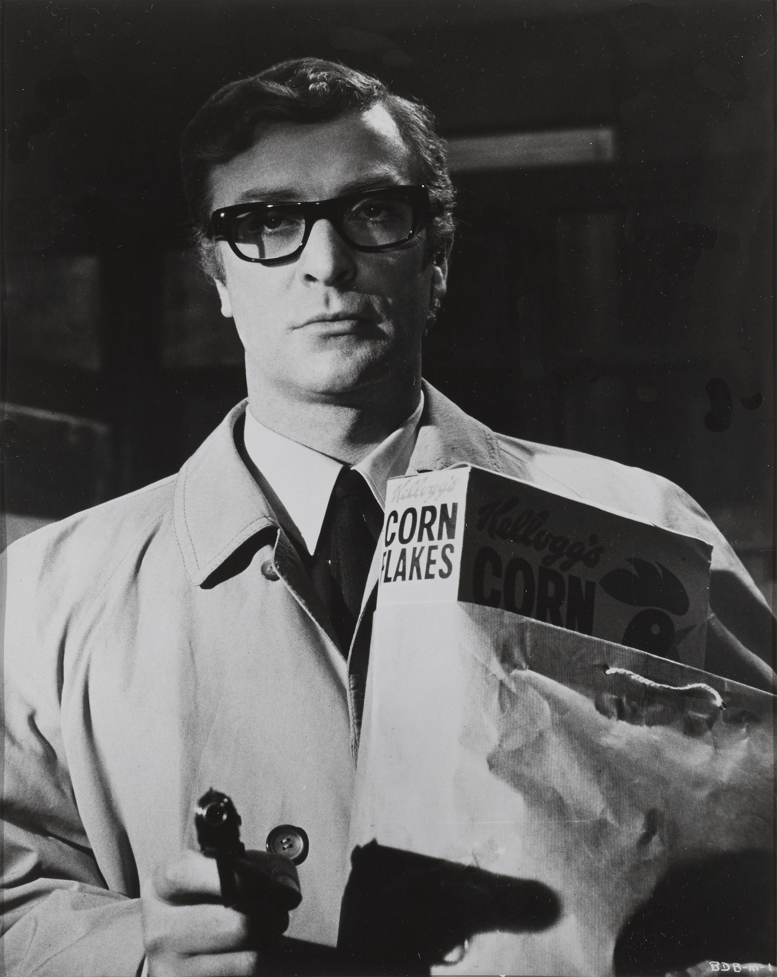 Original US photographic production still for the 1965 film The Ipcress File.
The film Starred Michael Caine and was  was directed Sidney J. Furie.
The piece is conservation framed with UV plexiglass in a Tulip wood frame with acid free card mounts.