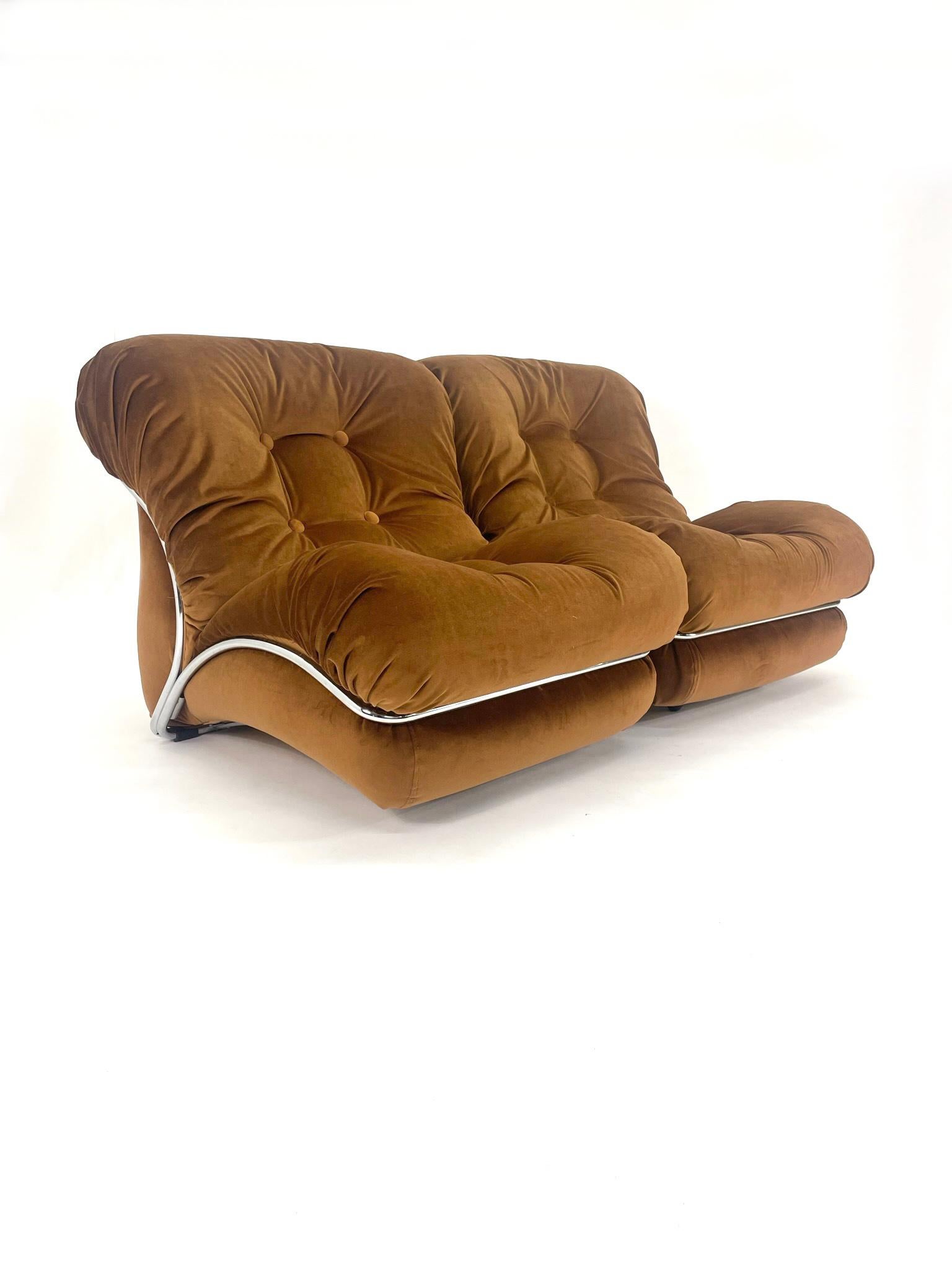 I.P.E. 'Corolla' Lounge Chair (2 available) For Sale 5