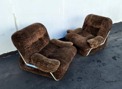 Paire de chaises longues I+P.E.