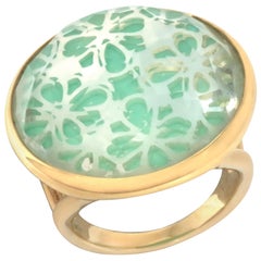 Ippolita 18 Karat Gold Rock Candy Round Cutout Doublet Ring in Isola GR428ISOLA