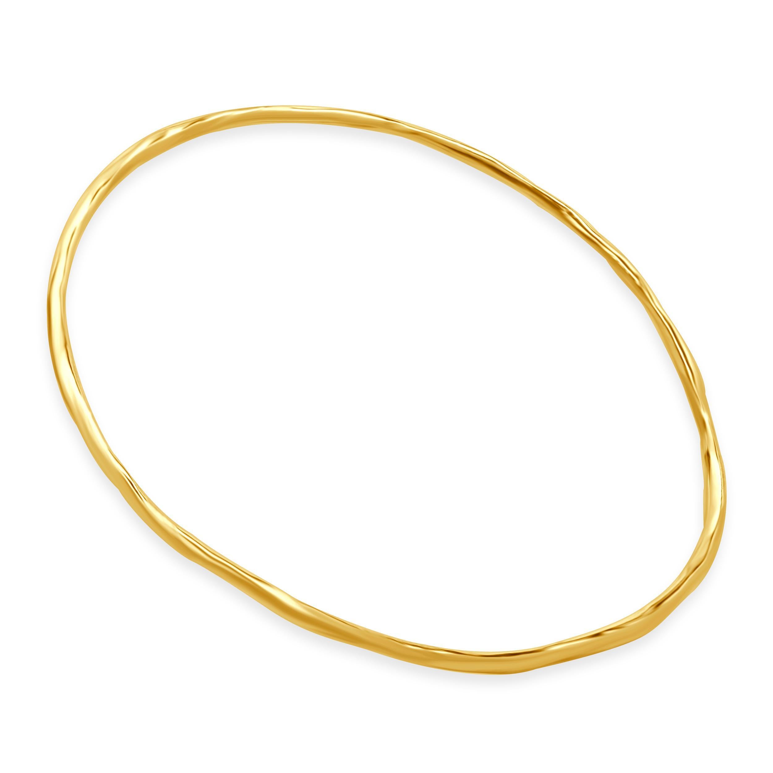 Designer: Ippolita
Material: 18K yellow gold
Dimensions: bracelet will fit up to a 7.5-inch wrist
Weight: 8.90 grams