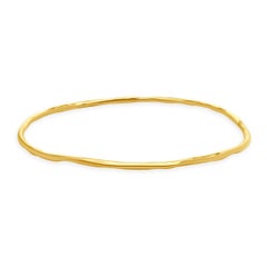 Ippolita 18 Karat Yellow Gold Classico Squiggle Bangle Bracelet