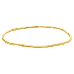 Ippolita 18 Karat Yellow Gold Classico Squiggle Bangle Bracelet