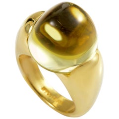 Ippolita 18 Karat Yellow Gold Lemon Quartz Ring