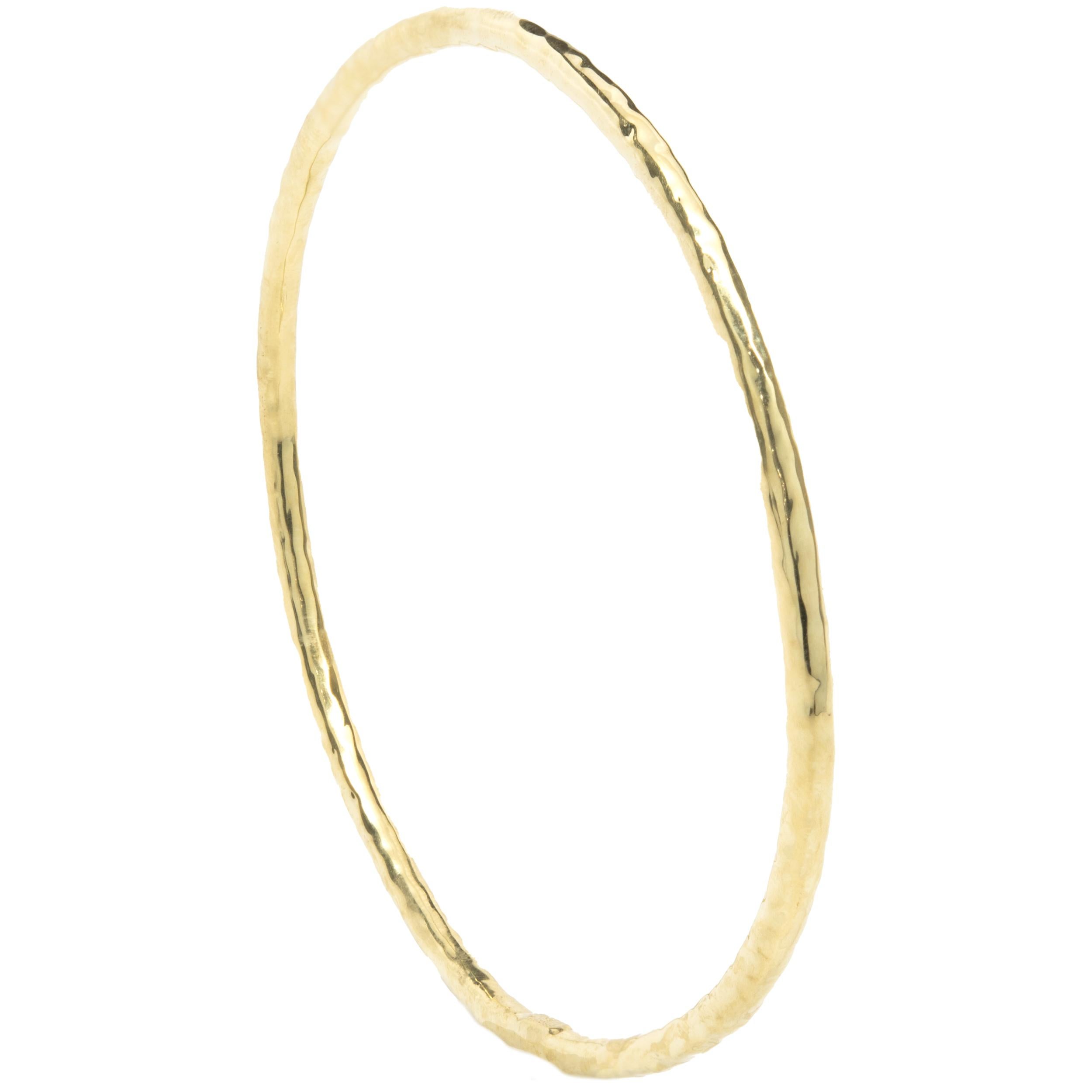 ippolita hammered bangle