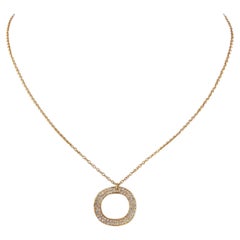 Ippolita 18K Yellow Gold 0.68ct Diamond Pendant Necklace IP34-051426