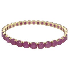 Ippolita 18k Yellow Gold and Ruby Lollipop Bangle